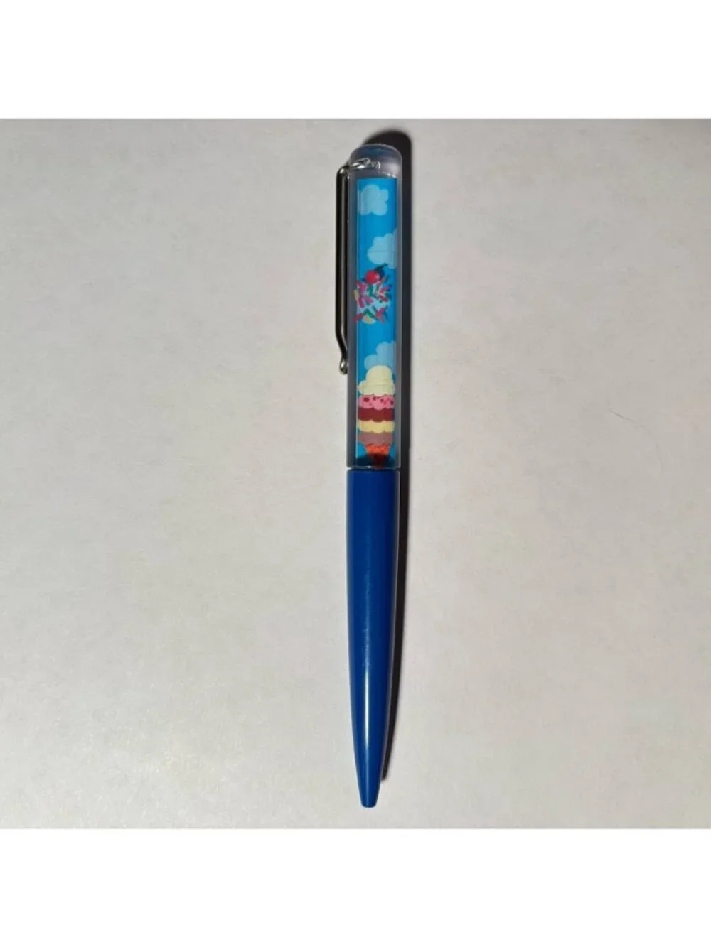 Ben & Jerry's Ice Cream Cone Floaty Pen Souvenir Advertising Promo Sprinkles